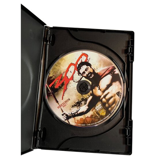 300 2007 DVD 2-Disc Special Edition Action Gerard Butler Lena Headey Pre-Owned - Picture 4 of 5